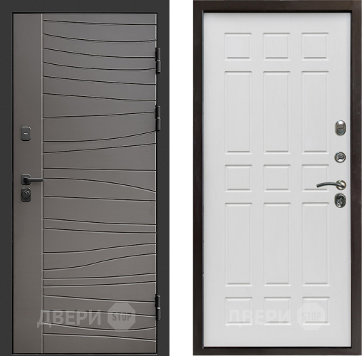 Входная металлическая Дверь Престиж Siciliya Спарта Белое дерево в Бронницах