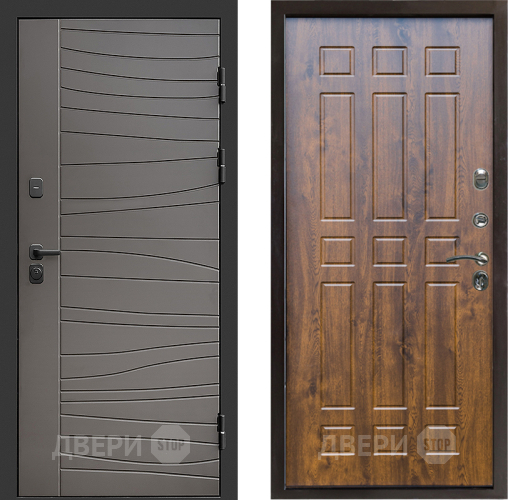 Входная металлическая Дверь Престиж Siciliya Спарта Дуб в Бронницах