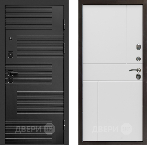 Дверь Престиж Favorit Горизонт Бетон белый в Бронницах