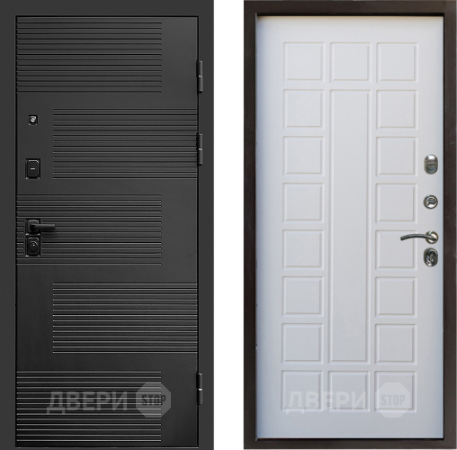 Входная металлическая Дверь Престиж Favorit Престиж Белое дерево в Бронницах
