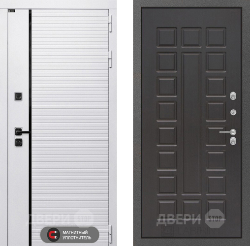 Входная металлическая Дверь Лабиринт (LABIRINT) Royal 04 Венге в Бронницах