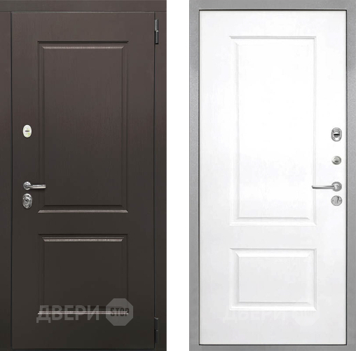 Входная металлическая Дверь Интекрон (INTECRON) Кампо Альба Роял Вуд белый в Бронницах