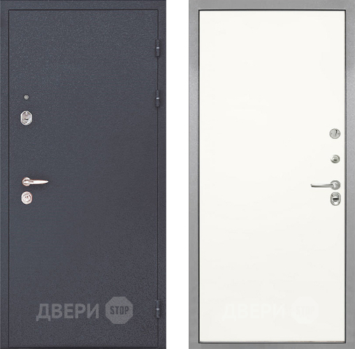 Входная металлическая Дверь Интекрон (INTECRON) Колизей Гладкая Слоновая кость в Бронницах