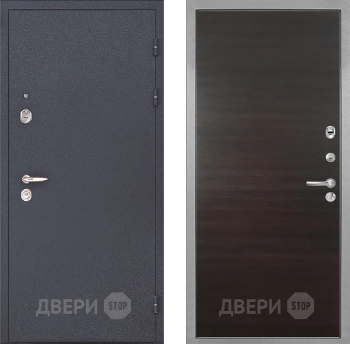 Входная металлическая Дверь Интекрон (INTECRON) Колизей Гладкая Эковенге поперечный в Бронницах