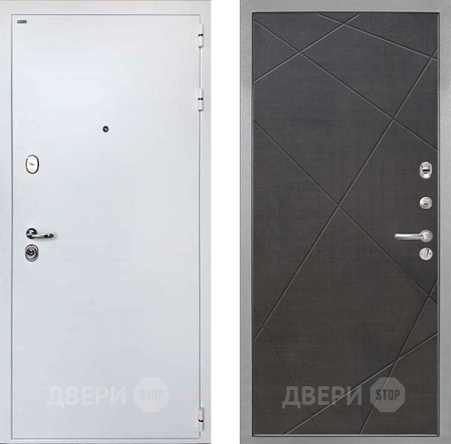 Входная металлическая Дверь Интекрон (INTECRON) Колизей White Лучи-М Венге распил кофе в Бронницах