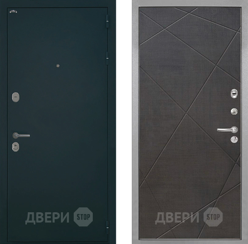 Входная металлическая Дверь Интекрон (INTECRON) Греция Лучи-М Венге распил кофе в Бронницах