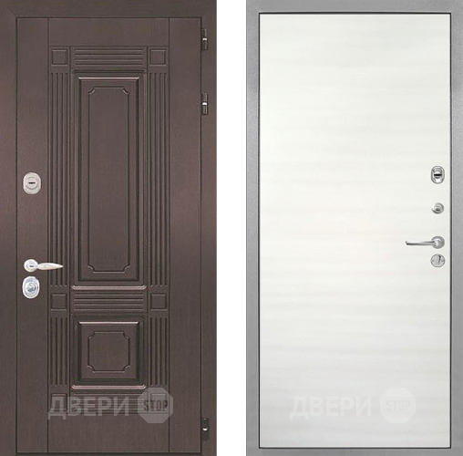 Дверь Интекрон (INTECRON) Италия Гладкая Дуб сильвер поперечный в Бронницах