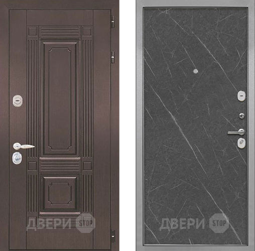 Дверь Интекрон (INTECRON) Италия Гладкая Гранит лава оникс в Бронницах