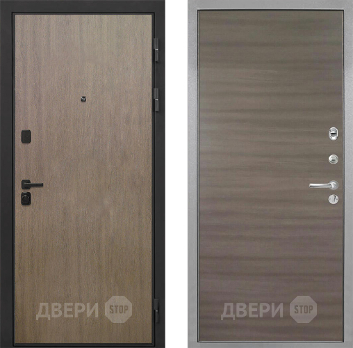 Входная металлическая Дверь Интекрон (INTECRON) Профит Black Венге Коричневый Гладкая Дуб тоскано поперечный в Бронницах
