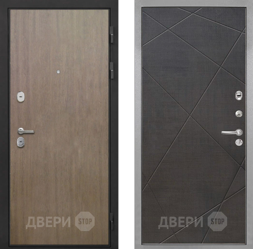 Дверь Интекрон (INTECRON) Гектор Венге Коричневый Лучи-М Венге распил кофе в Бронницах