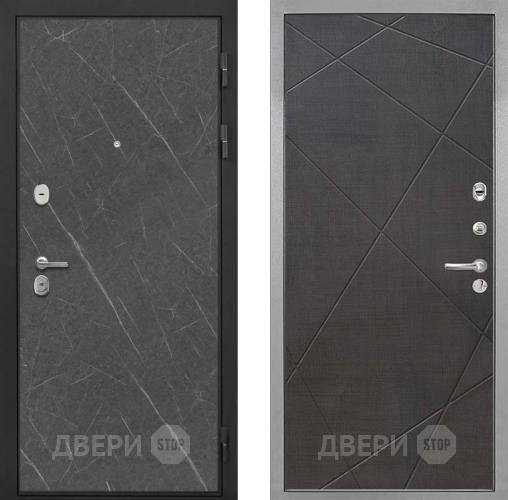 Входная металлическая Дверь Интекрон (INTECRON) Гектор Гранит Лава Оникс Лучи-М Венге распил кофе в Бронницах