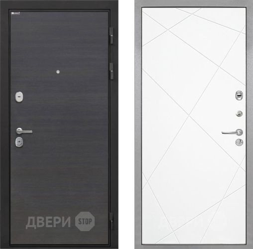 Входная металлическая Дверь Интекрон (INTECRON) Гектор Эковенге Лучи-М Софт милк в Бронницах