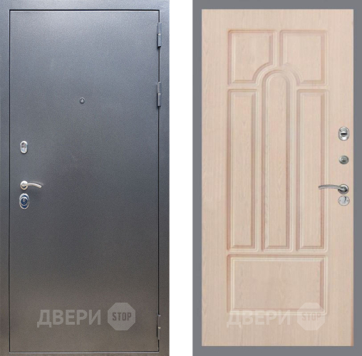 Входная металлическая Дверь Рекс (REX) 11 FL-58 Беленый дуб в Бронницах