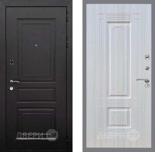 Входная металлическая Дверь Рекс (REX) 6 Венге FL-2 Сандал белый в Бронницах