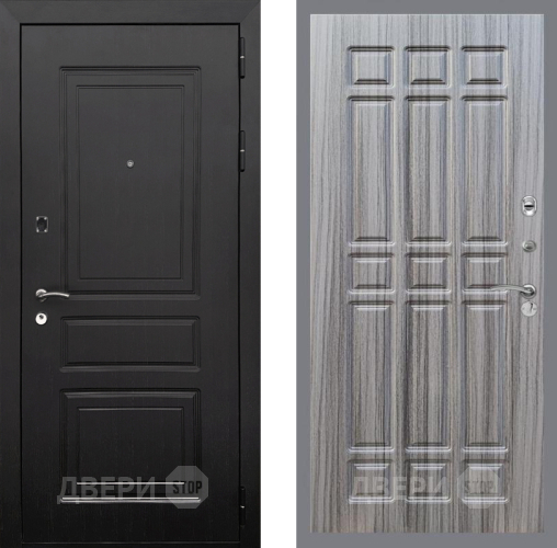 Входная металлическая Дверь Рекс (REX) 6 Венге FL-33 Сандал грей в Бронницах