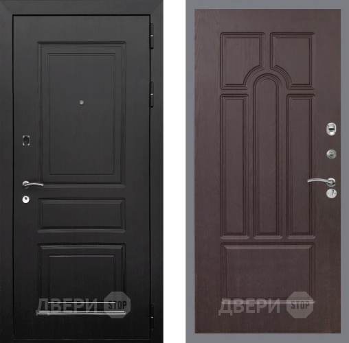 Входная металлическая Дверь Рекс (REX) 6 Венге FL-58 Венге в Бронницах