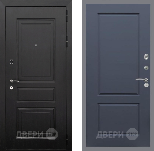 Входная металлическая Дверь Рекс (REX) 6 Венге FL-117 Силк титан в Бронницах