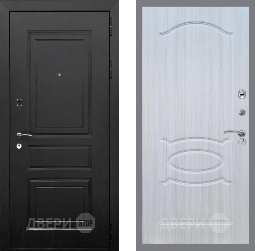 Входная металлическая Дверь Рекс (REX) 6 Венге FL-128 Сандал белый в Бронницах