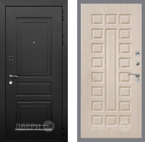 Входная металлическая Дверь Рекс (REX) 6 Венге FL-183 Беленый дуб в Бронницах