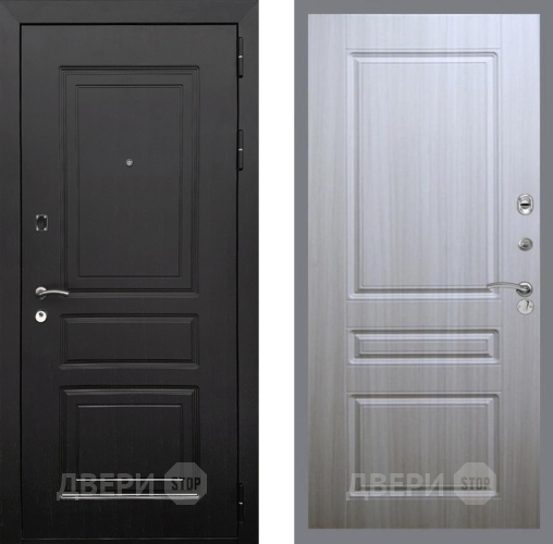 Входная металлическая Дверь Рекс (REX) 6 Венге FL-243 Сандал белый в Бронницах