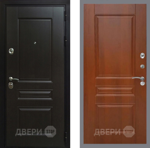 Входная металлическая Дверь Рекс (REX) Премиум-Н FL-243 Итальянский орех в Бронницах