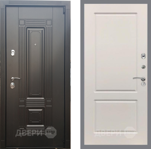 Входная металлическая Дверь Рекс (REX) 9 FL-117 Шампань в Бронницах