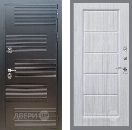 Входная металлическая Дверь Рекс (REX) премиум 185 FL-39 Сандал белый в Бронницах