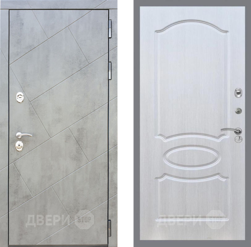 Входная металлическая Дверь Рекс (REX) 22 FL-128 Лиственница беж в Бронницах