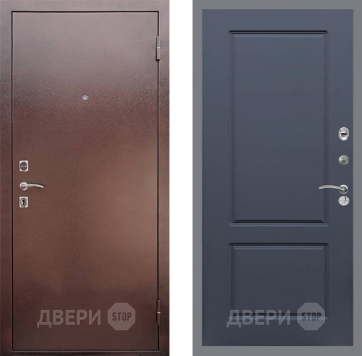 Входная металлическая Дверь Рекс (REX) 1 FL-117 Силк титан в Бронницах