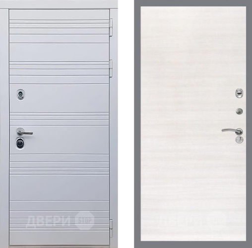 Входная металлическая Дверь Рекс (REX) 14 Силк Сноу GL Акация в Бронницах