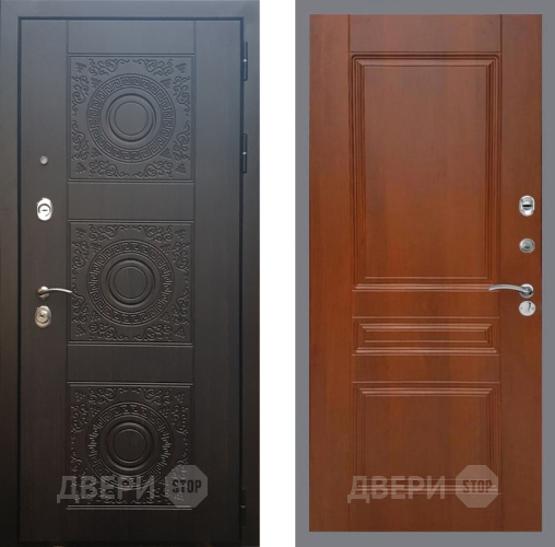 Входная металлическая Дверь Рекс (REX) 10 FL-243 Итальянский орех в Бронницах