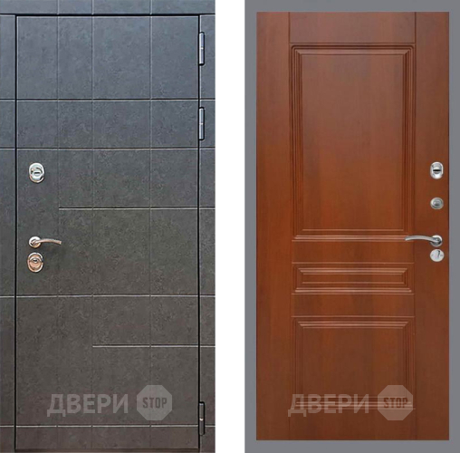 Входная металлическая Дверь Рекс (REX) 21 FL-243 Итальянский орех в Бронницах