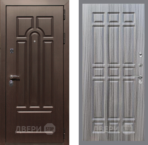 Дверь Рекс (REX) Эврика FL-33 Сандал грей в Бронницах