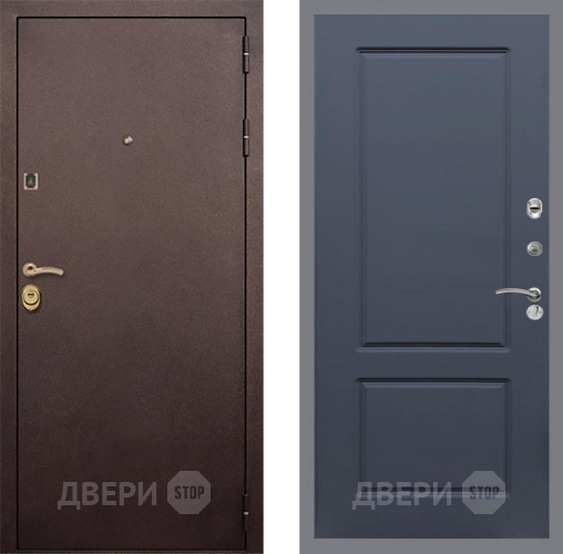 Входная металлическая Дверь Рекс (REX) Лайт 3К FL-117 Силк титан в Бронницах