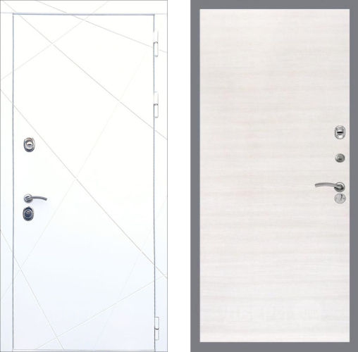 Входная металлическая Дверь Рекс (REX) 13 Силк Сноу GL Акация в Бронницах