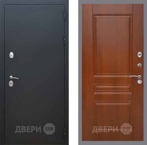 Дверь Рекс (REX) 5 Черный Муар FL-243 Итальянский орех в Бронницах