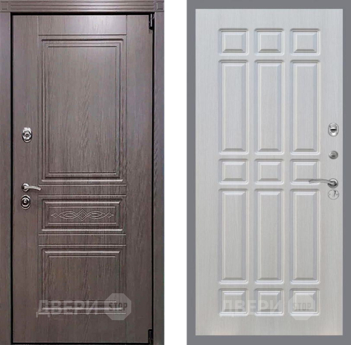 Входная металлическая Дверь Рекс (REX) Премиум-S FL-33 Лиственница беж в Бронницах