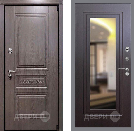 Входная металлическая Дверь Рекс (REX) Премиум-S FLZ-120 Венге в Бронницах