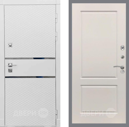 Входная металлическая Дверь Рекс (REX) 15 Силк Сноу FL-117 Шампань в Бронницах