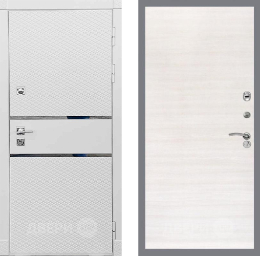 Входная металлическая Дверь Рекс (REX) 15 Силк Сноу GL Акация в Бронницах