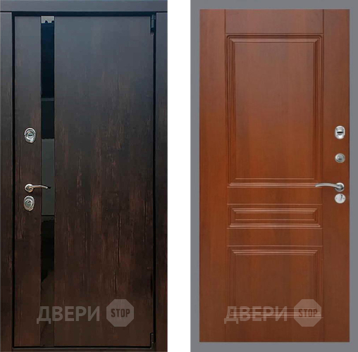 Входная металлическая Дверь Рекс (REX) 26 FL-243 Итальянский орех в Бронницах