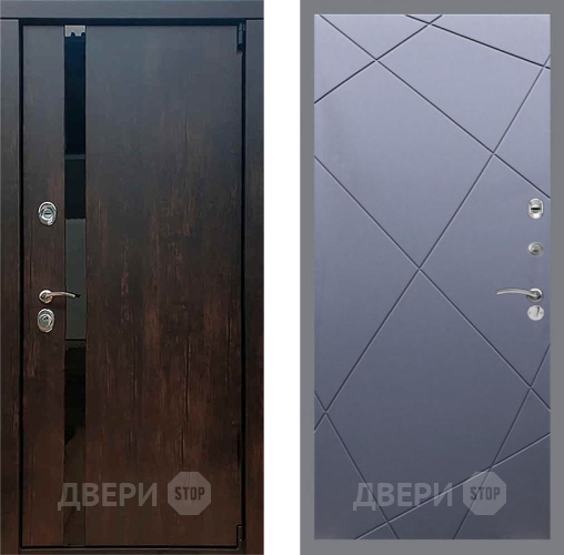 Входная металлическая Дверь Рекс (REX) 26 FL-291 Силк титан в Бронницах