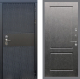 Дверь Стоп БЛЭК CISA ФЛ-117 Штукатурка графит