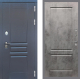 Дверь Стоп ПЛАТИНУМ ФЛ-117 Бетон темный в Бронницах