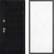 Входная металлическая Дверь Дверной континент ДК-1 ФЛ-655 Белый софт в Бронницах