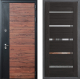 Входная металлическая Дверь Дверной континент ДК-15 Красное Дерево ТЕРМО ФЛ-47 Венге в Бронницах