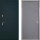 Входная металлическая Дверь Интекрон (INTECRON) Греция Лучи-М Графит софт в Бронницах