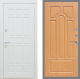 Входная металлическая Дверь Рекс (REX) 8 Силк Сноу FL-58 Дуб в Бронницах