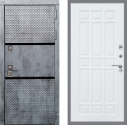 Дверь Рекс (REX) 15 Бетон Темный FL-33 Силк Сноу